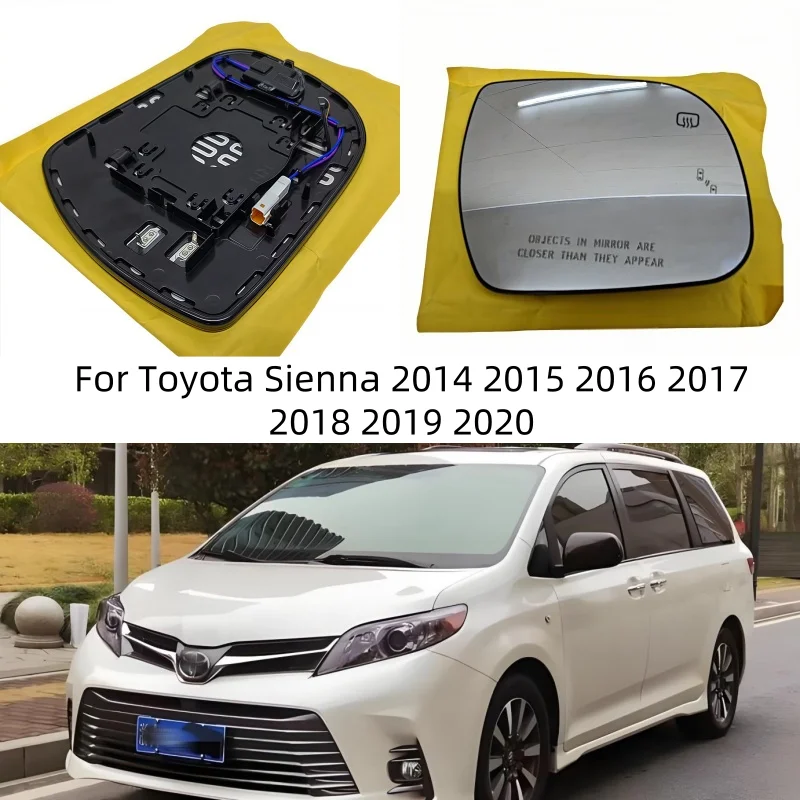 Для Toyota Sienna 2014 2015 2016 2017 2018 2019 2020 Предупреждающее заднее зеркало с подогревом для слепых зон и замены света
Для Toyota Sienna 2014 2015 2016 2017 2018 2019 2020 Предупреждающее заднее зеркало с подогревом для слепых зон и замены света