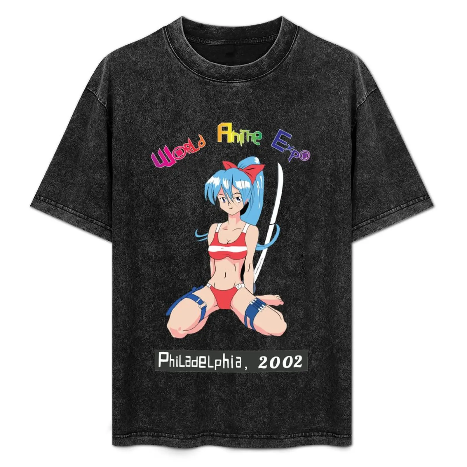 World Anime Expo 2002 Authentic Classic T-Shirt Casual Everyday Short Sleeve T-Shirt
World Anime Expo 2002 Authentic Classic T-Shirt Casual Everyday Short Sleeve T-Shirt