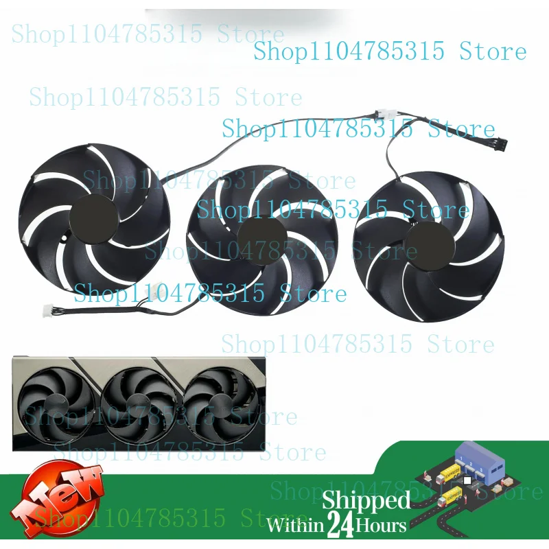 98MM FD10020M12D Graphics card fan For INNO3D GEFORCE RTX 4090 X3 OC Fan
98MM FD10020M12D Graphics card fan For INNO3D GEFORCE RTX 4090 X3 OC Fan