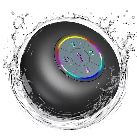 Portable Wireless Bluetooth Speaker IPX4 Waterproof Loudspeaker Outdoor Sports Bathroom Large Suction Cup Mini Stereo Sound Box