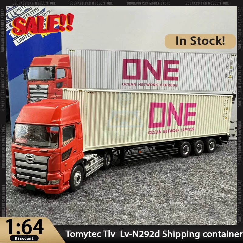 Новинка на складе Tomytec Tlv 1:64 Lv-N292d Hino, контейнер для доставки, прицеп Toho, модель из сплава, миниатюрный литой орнамент, игрушки на заказ
Новинка на складе Tomytec Tlv 1:64 Lv-N292d Hino, контейнер для доставки, прицеп Toho, модель из сплава, миниатюрный литой орнамент, игрушки на заказ