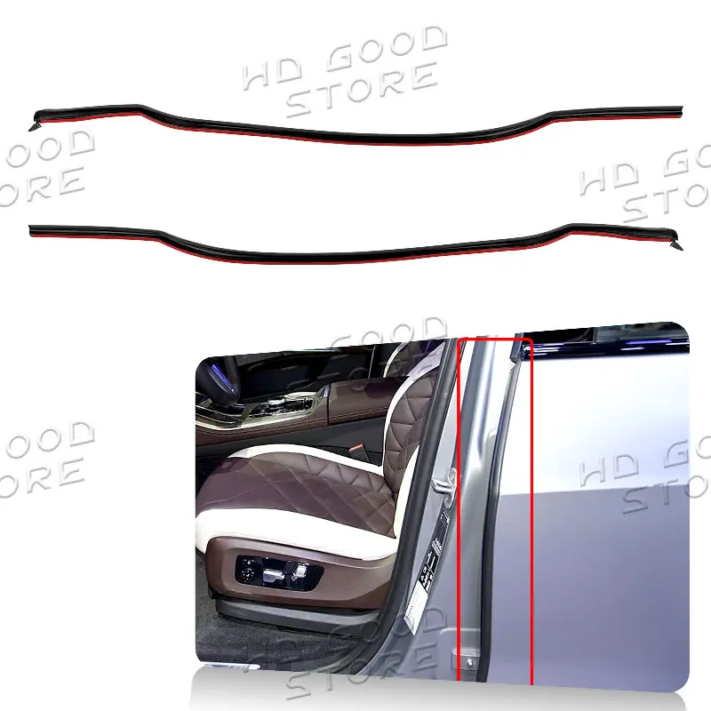 51767318509 51767318510 Car Rear Door Left Right Waterproof Sealing Strip Replace Accessory For BMW X5 F15 2014-2018 Auto Parts
51767318509 51767318510 Car Rear Door Left Right Waterproof Sealing Strip Replace Accessory For BMW X5 F15 2014-2018 Auto Parts