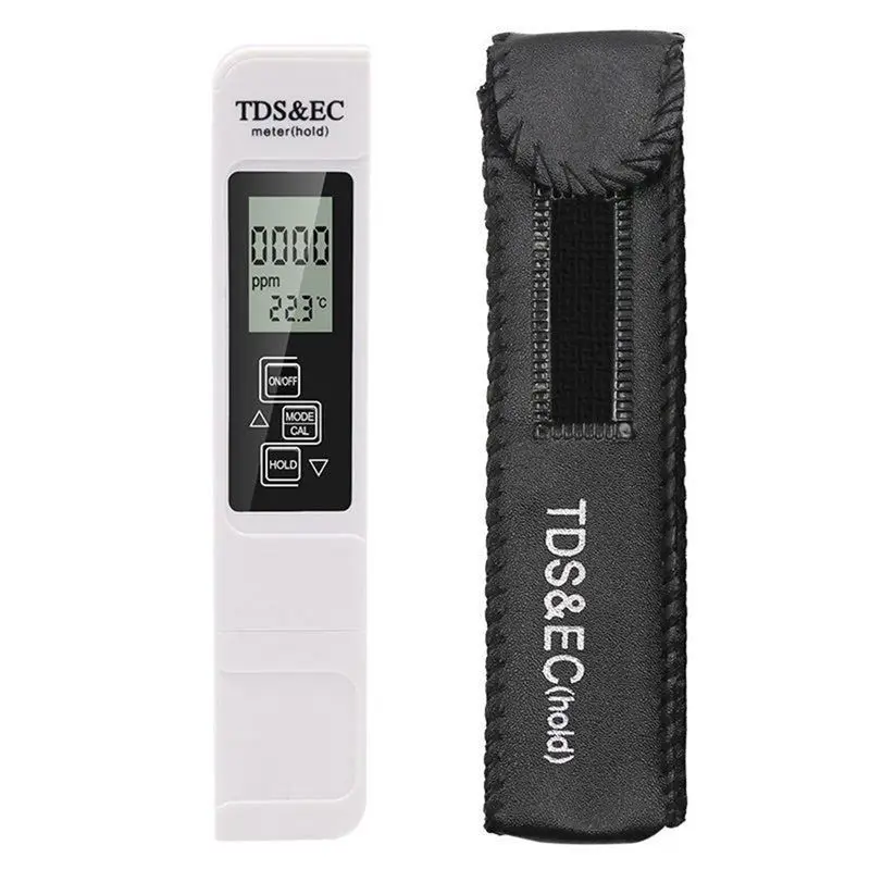 AED7-White Handheld TDS Digital Water Tester High Precision Household Purified Tap Water Multifunctional Large Screen Display
AED7-White Handheld TDS Digital Water Tester High Precision Household Purified Tap Water Multifunctional Large Screen Display