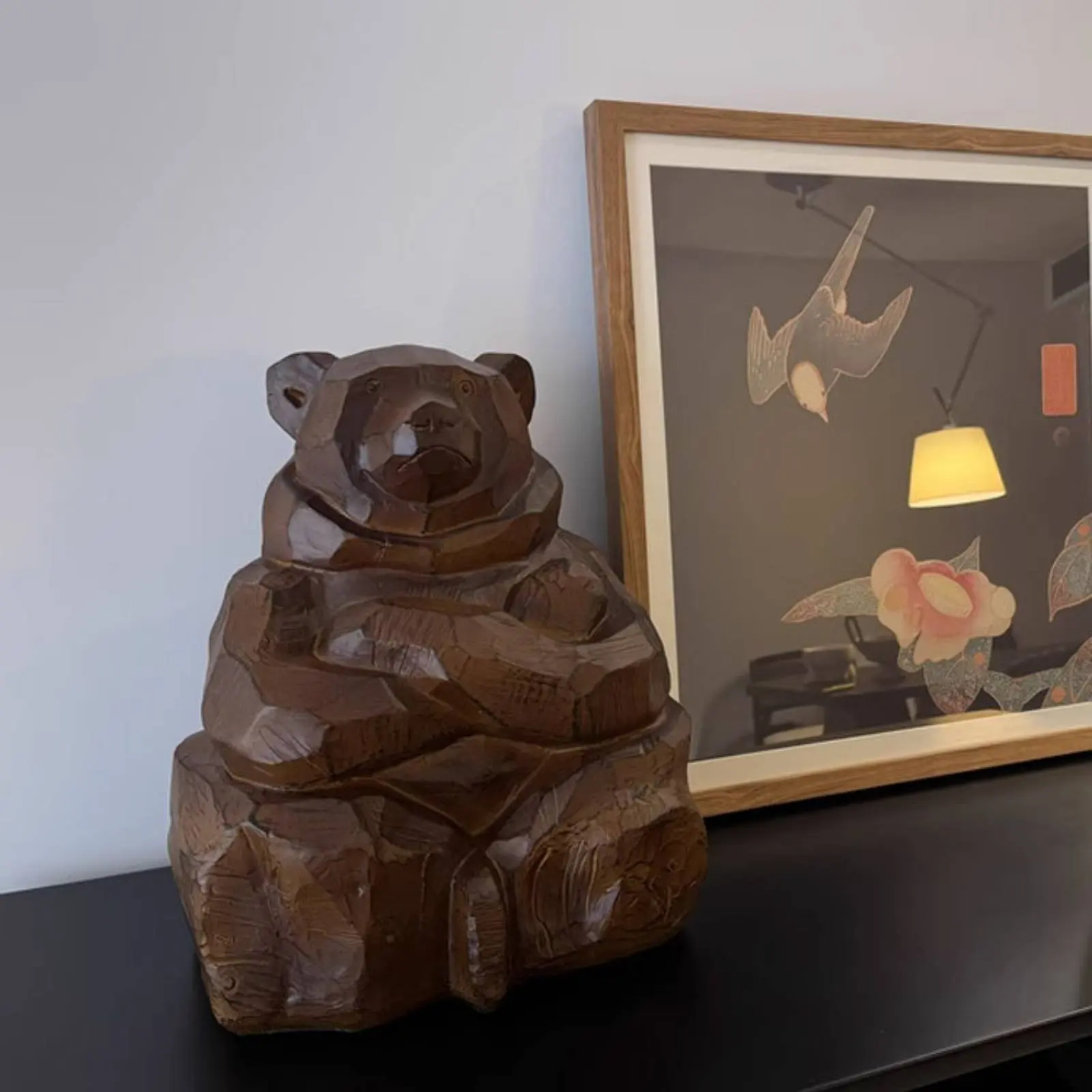 Bear Figurine Collectible Wood Bear Sculpture Home Decor Unique Small
Bear Figurine Collectible Wood Bear Sculpture Home Decor Unique Small
