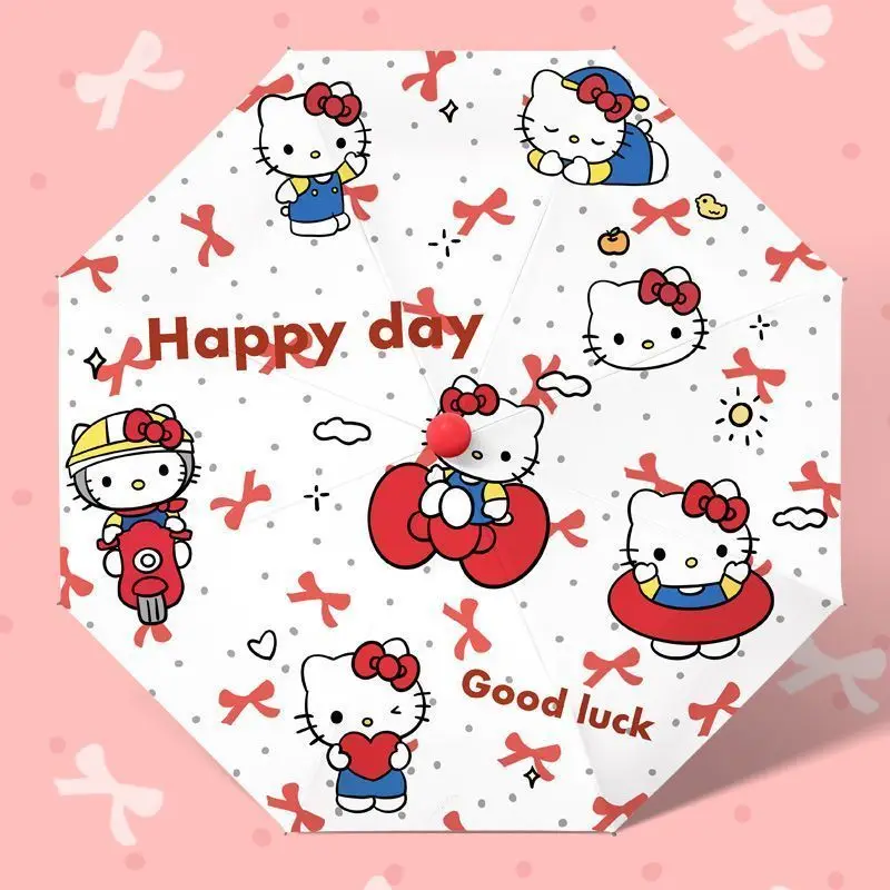 Sanrio Hello Kitty Fully Automatic Umbrella Sun Protection UV Protection Parasol Rain or Shine Fold Cartoon Cute Birthday Gift
Sanrio Hello Kitty Fully Automatic Umbrella Sun Protection UV Protection Parasol Rain or Shine Fold Cartoon Cute Birthday Gift
