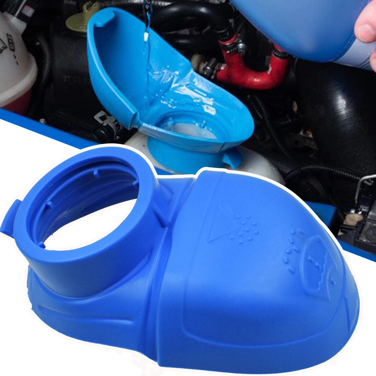 Universal Car Front Windshield Wiper Washer Fluid Filler Lid Funnel Tank Reservoir Bottle Cap Cover For VW Audi Skoda 6V0955485
Universal Car Front Windshield Wiper Washer Fluid Filler Lid Funnel Tank Reservoir Bottle Cap Cover For VW Audi Skoda 6V0955485
