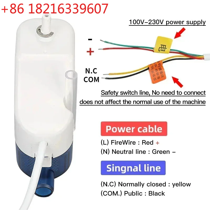 TAO 24L/H 40L/H 220V Fully Automatic Air-conditioning Drainage Pump Condensate Lift Pump On-hook Special For Engineering Fan
TAO 24L/H 40L/H 220V Fully Automatic Air-conditioning Drainage Pump Condensate Lift Pump On-hook Special For Engineering Fan