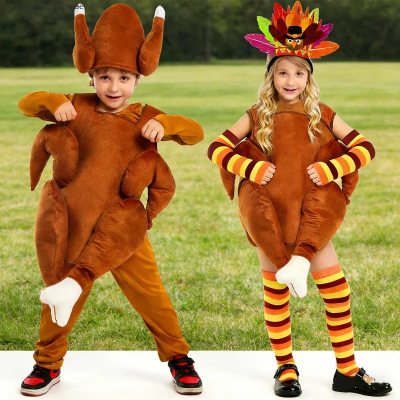 Carnival enfant Turkey Costume Funny Cosplay Cartoon Food Theme Party Outfit Dress Up Festival School Performance Outfits
Carnival enfant Turkey Costume Funny Cosplay Cartoon Food Theme Party Outfit Dress Up Festival School Performance Outfits