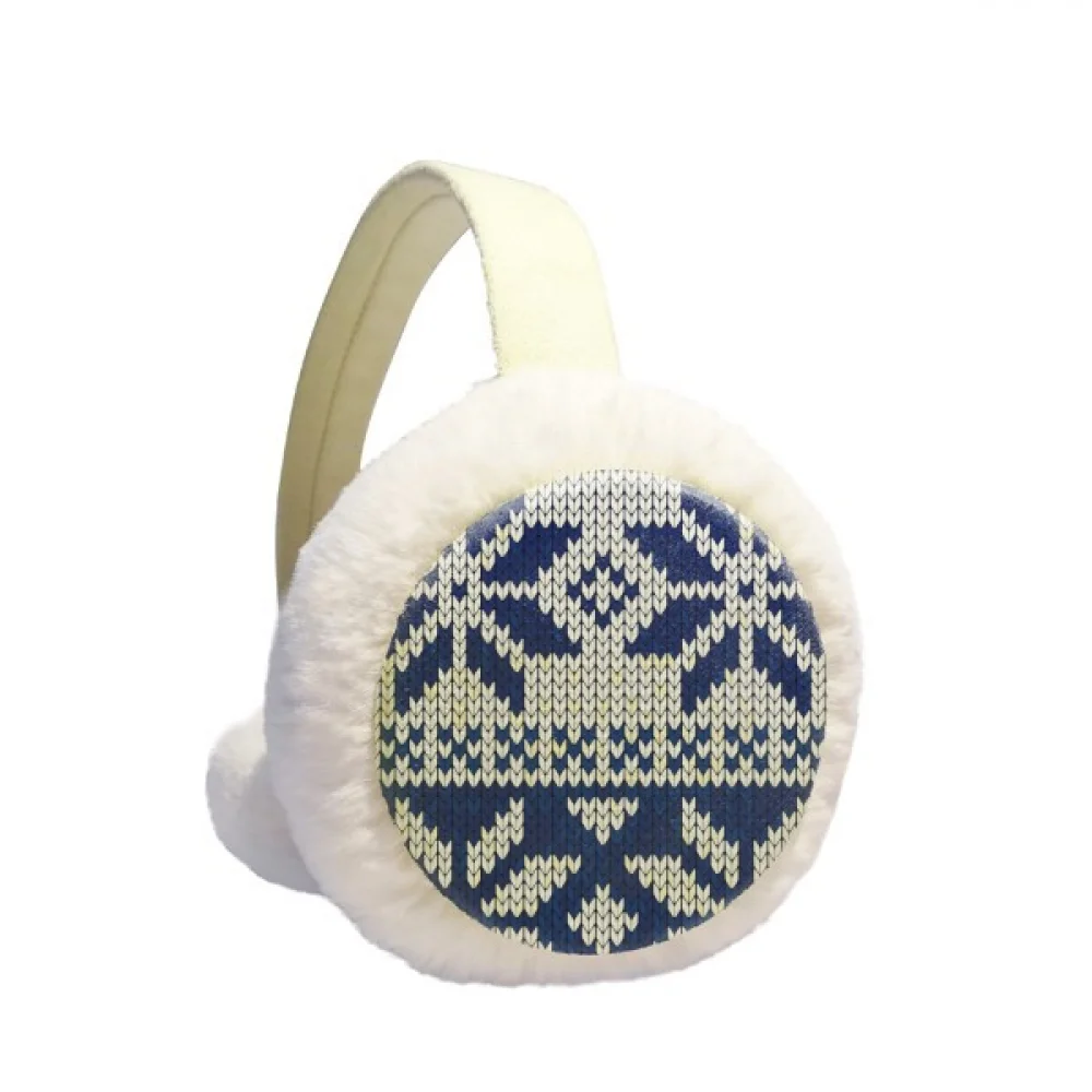 Snowflake Quadrilateral Nordic Illustration Pattern Winter Ear Warmer Cable Knit Furry Fleece Earmuff Outdoor
Snowflake Quadrilateral Nordic Illustration Pattern Winter Ear Warmer Cable Knit Furry Fleece Earmuff Outdoor