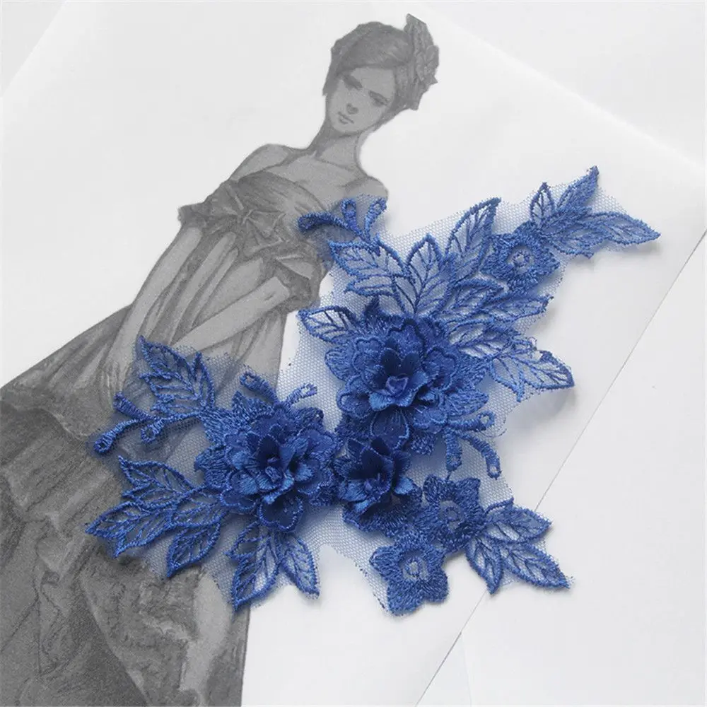 Dress Accessories Clothing Decoration DIY Craft 3D Flower Lace Collar Embroidery Neckline Applique Patches
Dress Accessories Clothing Decoration DIY Craft 3D Flower Lace Collar Embroidery Neckline Applique Patches