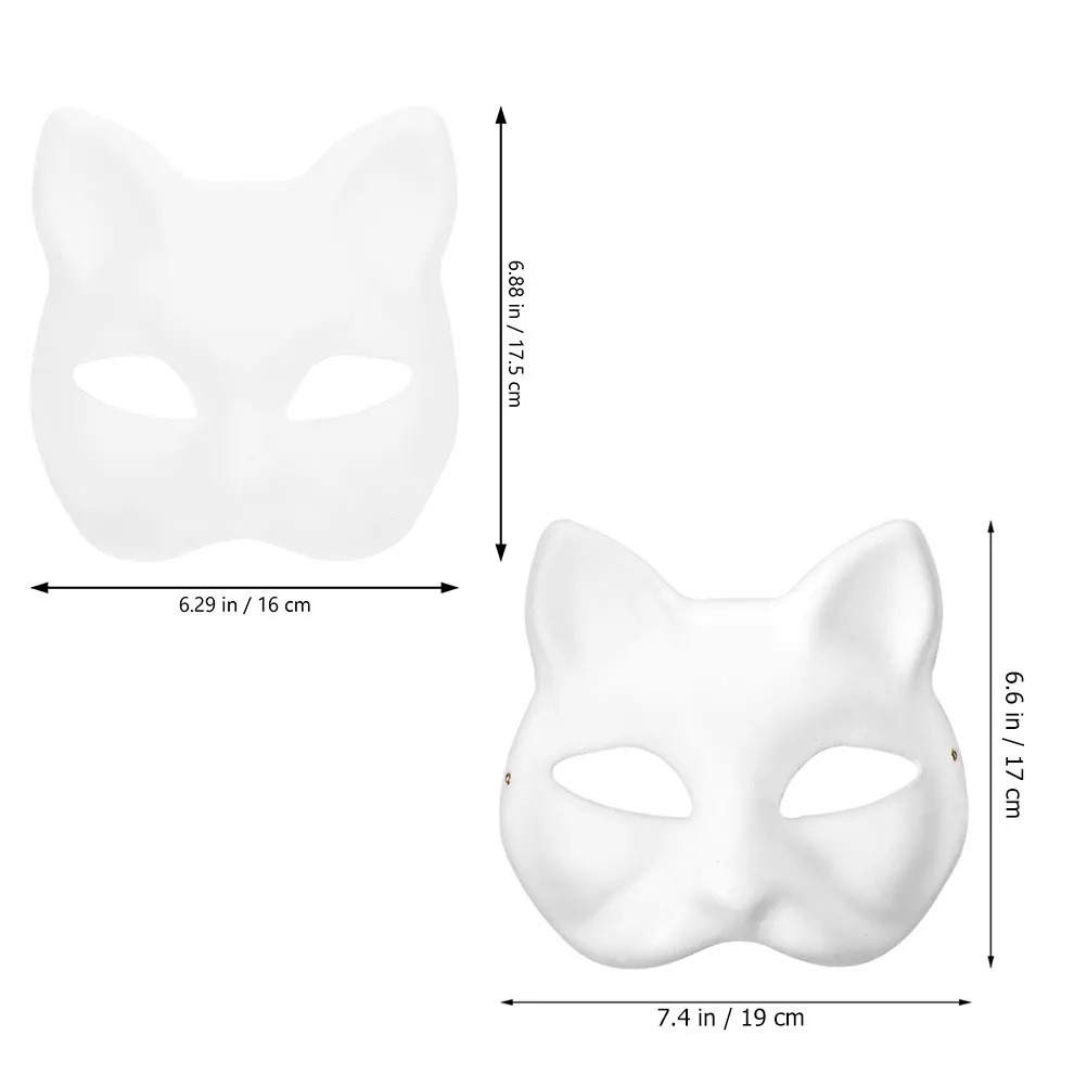 6pcs Diy Blank Mask Hand Painted Craft Unpainted Animal Masquerade Party Face Masks For Adults Women Cosplay Art
6pcs Diy Blank Mask Hand Painted Craft Unpainted Animal Masquerade Party Face Masks For Adults Women Cosplay Art