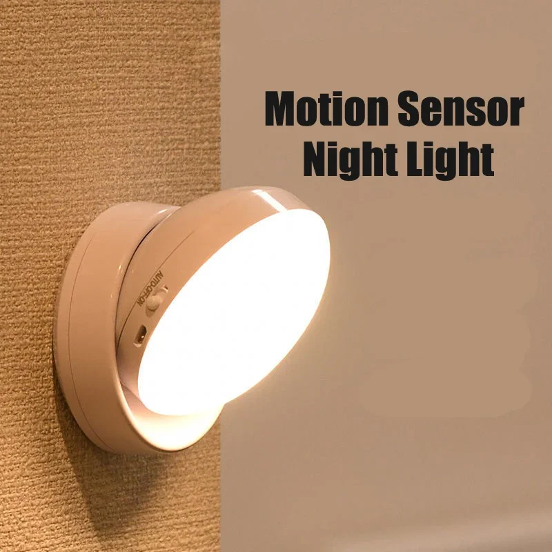 Led Night Light USB Charging Motion Sensor Round Energy-saving Led Lamps Bedroom Sound/Light Control For Corridor Home Bathroom
Led Night Light USB Charging Motion Sensor Round Energy-saving Led Lamps Bedroom Sound/Light Control For Corridor Home Bathroom