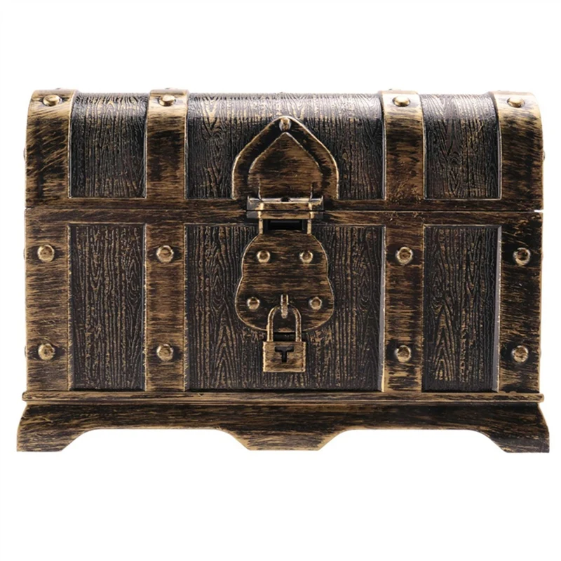Pirate Treasure Chest Decorative Treasure Chest Keepsake Jewelry Box Plastic Toy Treasure Boxes Decor
Pirate Treasure Chest Decorative Treasure Chest Keepsake Jewelry Box Plastic Toy Treasure Boxes Decor