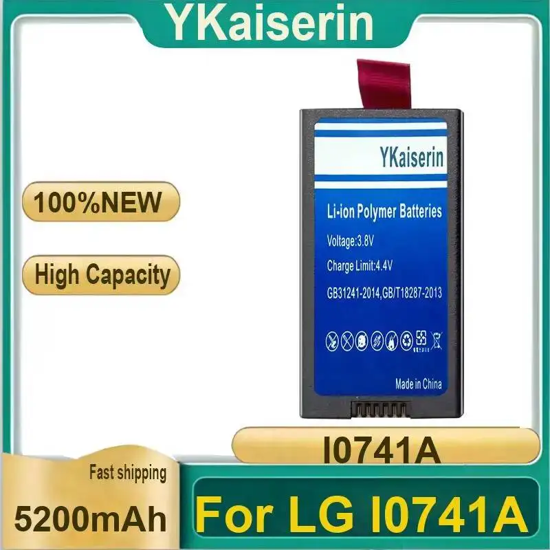 Аккумулятор для LG l0741A, сменный, с длительным сроком службы, 5200 мАч, гарантия + номер отслеживания
Аккумулятор для LG l0741A, сменный, с длительным сроком службы, 5200 мАч, гарантия + номер отслеживания