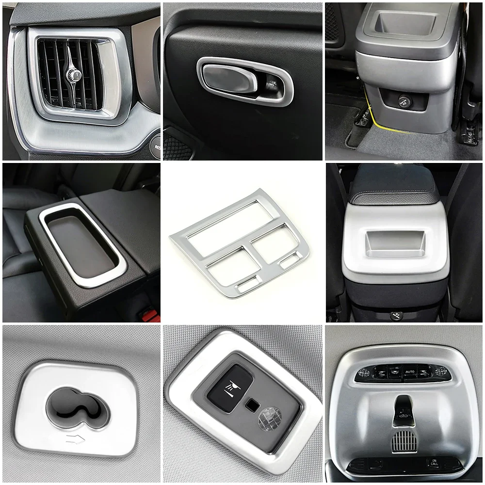 For Volvo XC60 2018-2022 Rear Light Storage Box Armrest Window Lift Switch Center Console Dashboard AC Outlet Vent Cover Trim
For Volvo XC60 2018-2022 Rear Light Storage Box Armrest Window Lift Switch Center Console Dashboard AC Outlet Vent Cover Trim