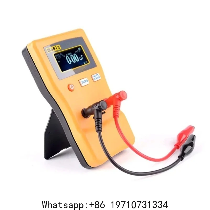 New M6013 Capacitance Ohm Meter Professional Capacitance Resistance Capacitor Circuit Testing Device Capacitor Tester
New M6013 Capacitance Ohm Meter Professional Capacitance Resistance Capacitor Circuit Testing Device Capacitor Tester