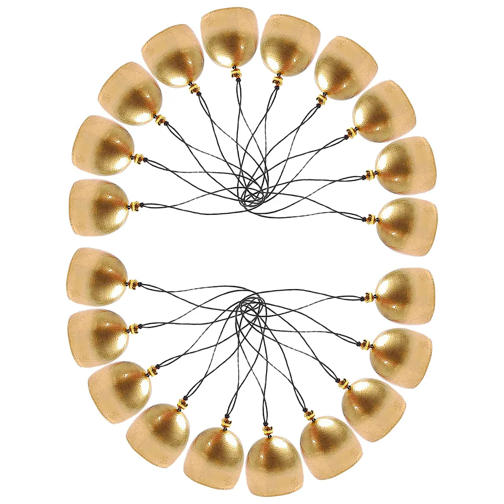 20pcs Small Alloy Bells For Diy Craft Lucky Feng Shui Hanging Chime Pendant Christmas Decoration Home Garden Window Door Decor
20pcs Small Alloy Bells For Diy Craft Lucky Feng Shui Hanging Chime Pendant Christmas Decoration Home Garden Window Door Decor