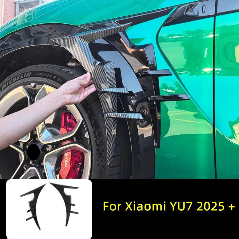 Car Styling Front Wind Knife Leaf Fender Side Mark Cover Protector Decoration Accessories Exterior Sticker For Xiaomi YU7 2025 +
Car Styling Front Wind Knife Leaf Fender Side Mark Cover Protector Decoration Accessories Exterior Sticker For Xiaomi YU7 2025 +
