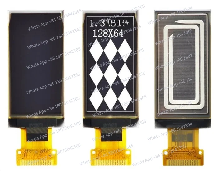1,3-дюймовый 13-контактный белый PM-экран SSD1312 Интерфейс 128*64
1,3-дюймовый 13-контактный белый PM-экран SSD1312 Интерфейс 128*64