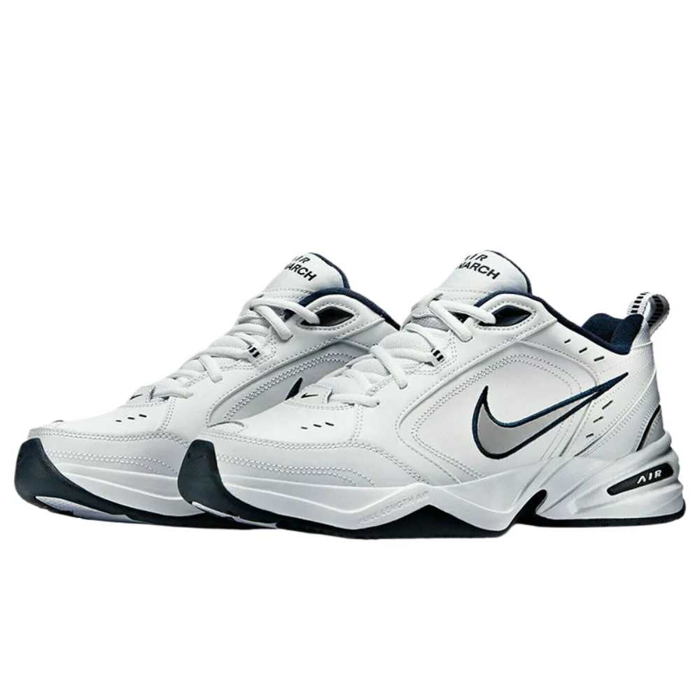 Кроссовки Nike Air Monarch 4 - нескользящие и прочные, удобные и стильные, универсальные низкие повседневные кроссовки для бега 416355-102
Кроссовки Nike Air Monarch 4 - нескользящие и прочные, удобные и стильные, универсальные низкие повседневные кроссовки для бега 416355-102