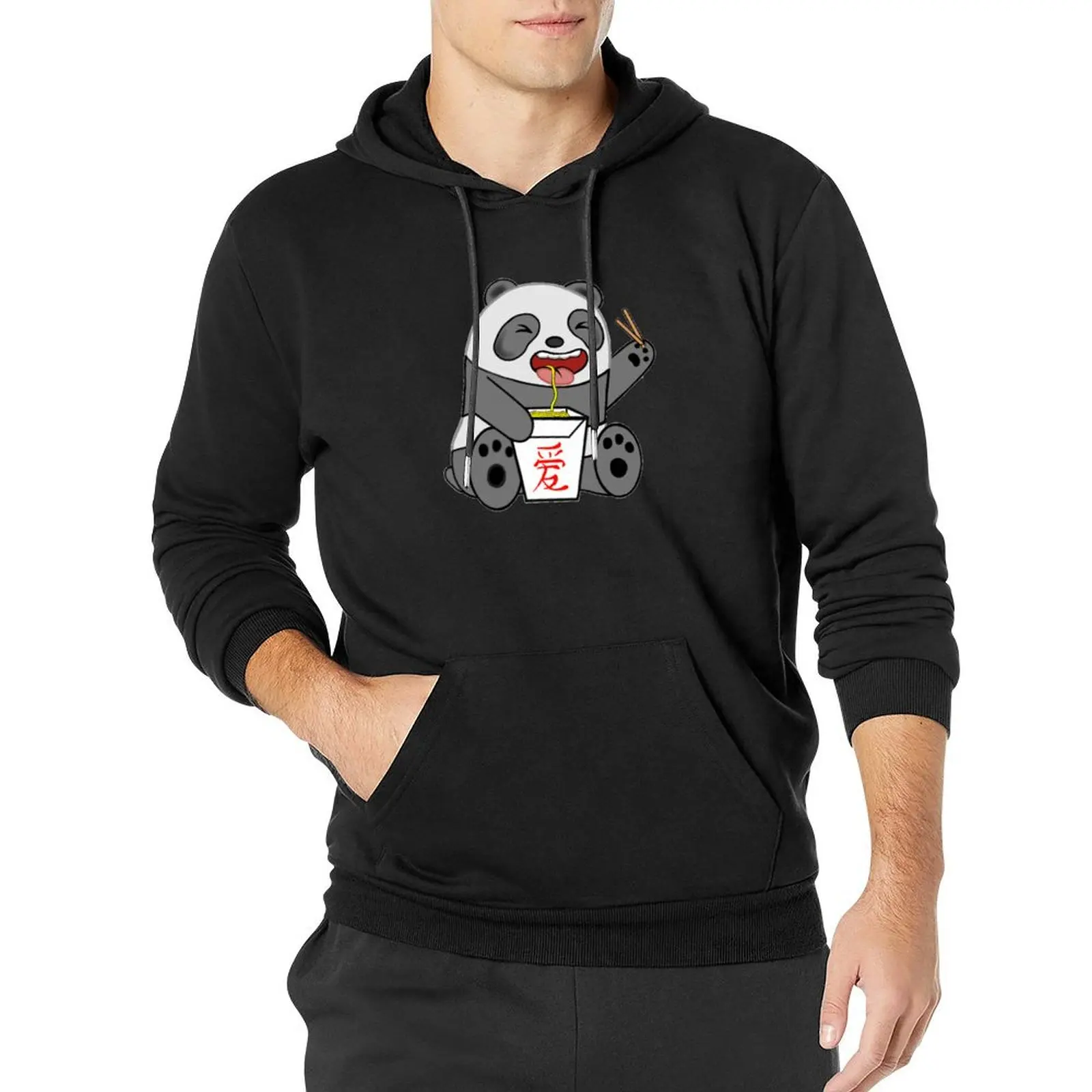 Panda + Noodles Pullover Hoodie men's coat men clothing men's sweat-shirt set men clothes japanese hoodie
Panda + Noodles Pullover Hoodie men's coat men clothing men's sweat-shirt set men clothes japanese hoodie