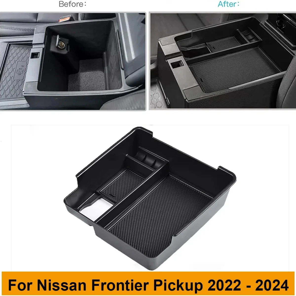 For Nissan Frontier 2022 2023 2024 Inner Center Console Armrest Box Storage Organizer Coin Tray Insert Holder Car Accessories
For Nissan Frontier 2022 2023 2024 Inner Center Console Armrest Box Storage Organizer Coin Tray Insert Holder Car Accessories