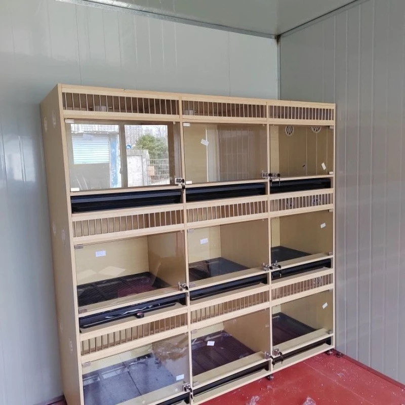 Pet Shop Kennel Solid Wood Glass Dog Cabinet Dog Villa Foster Cabinet with Toilet Breeding Cage Display Cage
Pet Shop Kennel Solid Wood Glass Dog Cabinet Dog Villa Foster Cabinet with Toilet Breeding Cage Display Cage
