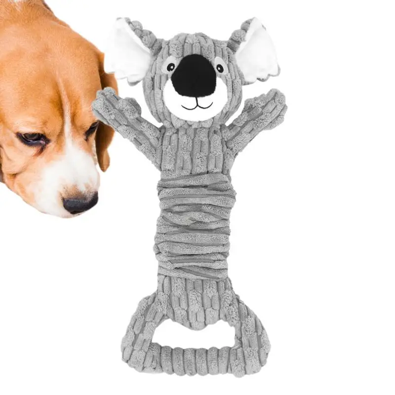 Squeaky Toys For Dogs Stuffed Dog Training Toys Koala Shape Puppy Chewing Tools Cartoon Tug Of War Playing Supplies For Pets
Squeaky Toys For Dogs Stuffed Dog Training Toys Koala Shape Puppy Chewing Tools Cartoon Tug Of War Playing Supplies For Pets