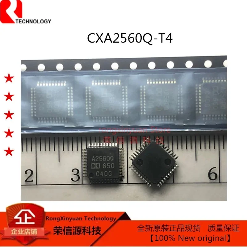 Система подавления шума Dolby B, 2 шт., CXA2560Q-T4 A2560Q QFP40 CXA2560Q, с усилителем воспроизведения, 100% новый оригинал
Система подавления шума Dolby B, 2 шт., CXA2560Q-T4 A2560Q QFP40 CXA2560Q, с усилителем воспроизведения, 100% новый оригинал