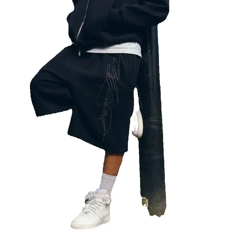 2025 Summer Harajuku Y2K Streetwear Casual Shorts Women Trendy Sports Shorts Men Hip-hop Retro Letter Embroidery Knitted Pants
2025 Summer Harajuku Y2K Streetwear Casual Shorts Women Trendy Sports Shorts Men Hip-hop Retro Letter Embroidery Knitted Pants