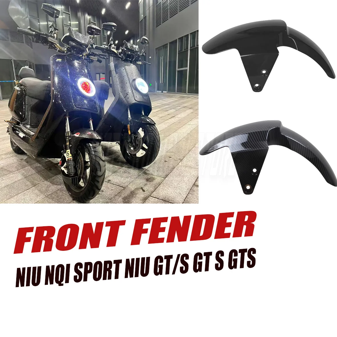 Scooter Front Mudguard Flare For Niu Electric Scooter N1S/NQi-niu accessories
Scooter Front Mudguard Flare For Niu Electric Scooter N1S/NQi-niu accessories