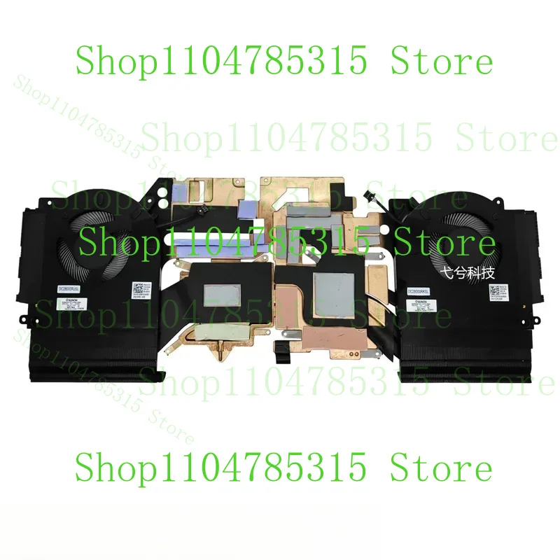 NEW CPU+GPU Cooling Fan for Dell Alienware M15 R3 R4 EG50061S1-C080-S9A EG50061S1-C070-S9A 0TG9V0 0D1X38 0JR4HP AT3AA002ZAL 12V
NEW CPU+GPU Cooling Fan for Dell Alienware M15 R3 R4 EG50061S1-C080-S9A EG50061S1-C070-S9A 0TG9V0 0D1X38 0JR4HP AT3AA002ZAL 12V