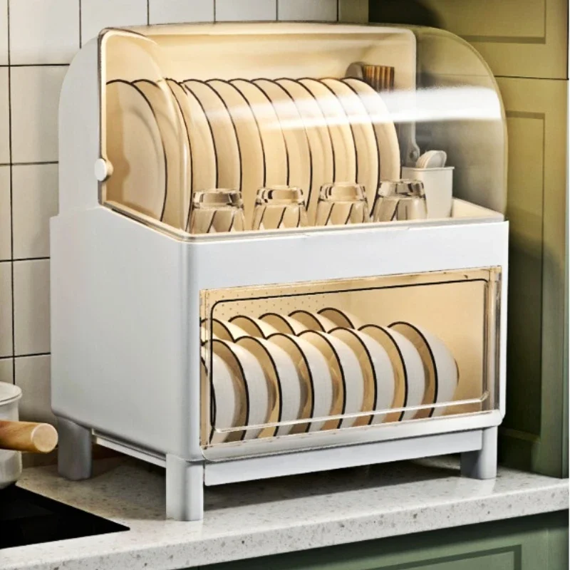 Dual-Layer Flip Cover Storage Rack: Space-Saving Bowl and Chopsticks Organizer, Double-Layer Kitchen Storage Solution
Dual-Layer Flip Cover Storage Rack: Space-Saving Bowl and Chopsticks Organizer, Double-Layer Kitchen Storage Solution