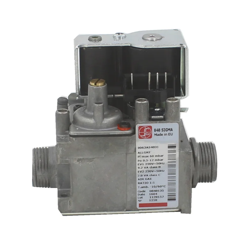 848-СИГМА 0848135 Пропорциональные клапаны 230 В 50 Гц для газовых котлов Vaillant, запасные части, детали газовых котлов
848-СИГМА 0848135 Пропорциональные клапаны 230 В 50 Гц для газовых котлов Vaillant, запасные части, детали газовых котлов