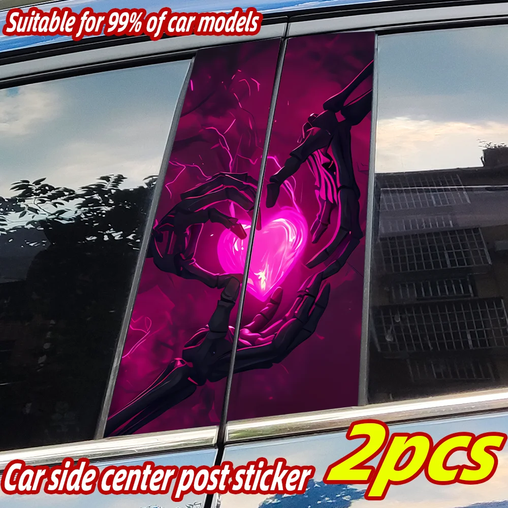 Heart Skeleton Car Stickers Auto B Pillar Waterproof Sunscreen Decor Cover Scratches Car Door Pillar Vinyl Decals Accessories
Heart Skeleton Car Stickers Auto B Pillar Waterproof Sunscreen Decor Cover Scratches Car Door Pillar Vinyl Decals Accessories