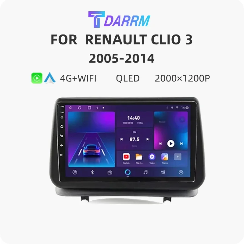 Автомагнитола на Android 13 для Renault Clio 3 CLIO3 2005-2014 мультимедийный видеоплеер навигация GPS стерео 2din DVD DSP
Автомагнитола на Android 13 для Renault Clio 3 CLIO3 2005-2014 мультимедийный видеоплеер навигация GPS стерео 2din DVD DSP