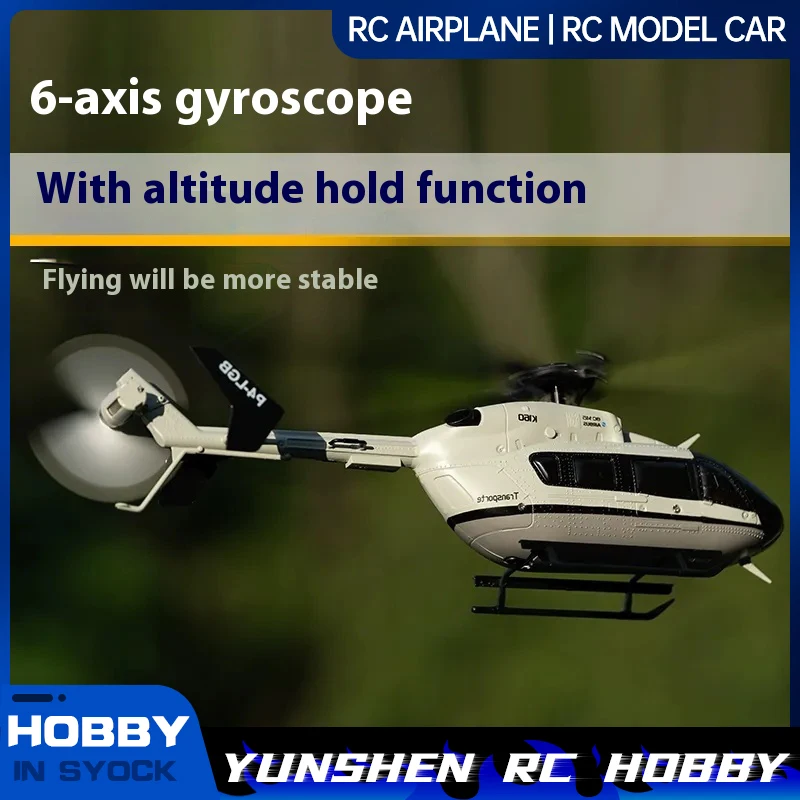 Weili Wl K160 Remote-Controlled Helicopter Brushless Model Armed Ducted Aircraft Ec-145 Rtf Assembled Aircraft
Weili Wl K160 Remote-Controlled Helicopter Brushless Model Armed Ducted Aircraft Ec-145 Rtf Assembled Aircraft