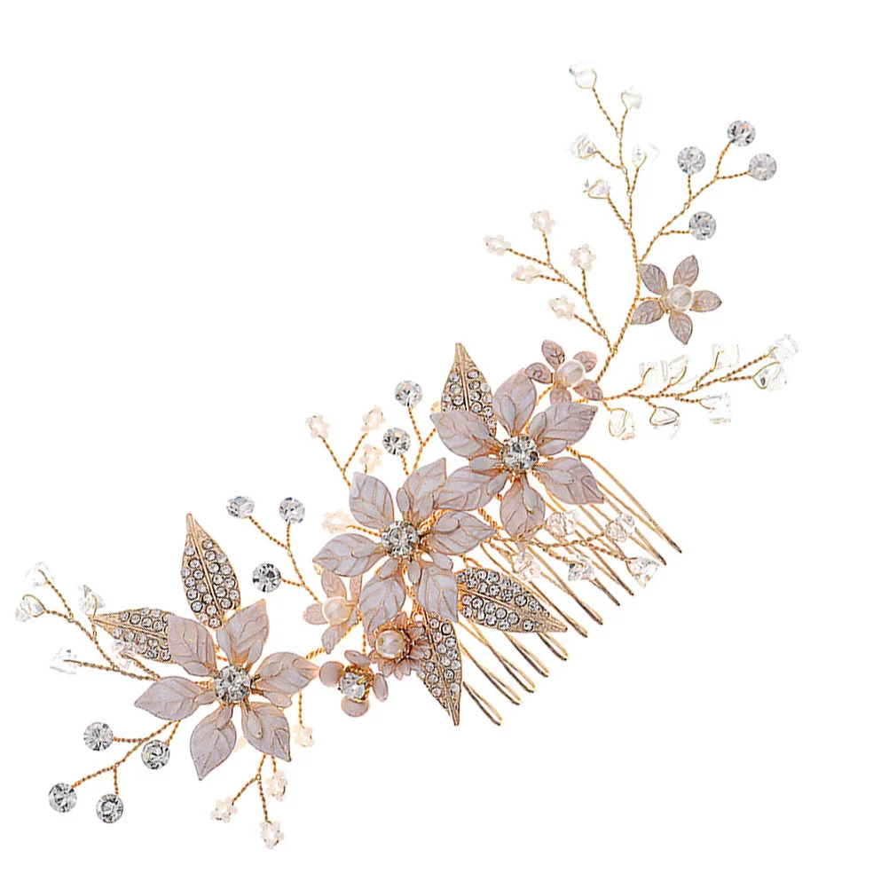 Pearl Hair Comb Beautiful Practical Female Tuck Bridal Party Headdress Creative Prop Exquisite Alloy Charm Novel Hairbrush 
Pearl Hair Comb Beautiful Practical Female Tuck Bridal Party Headdress Creative Prop Exquisite Alloy Charm Novel Hairbrush