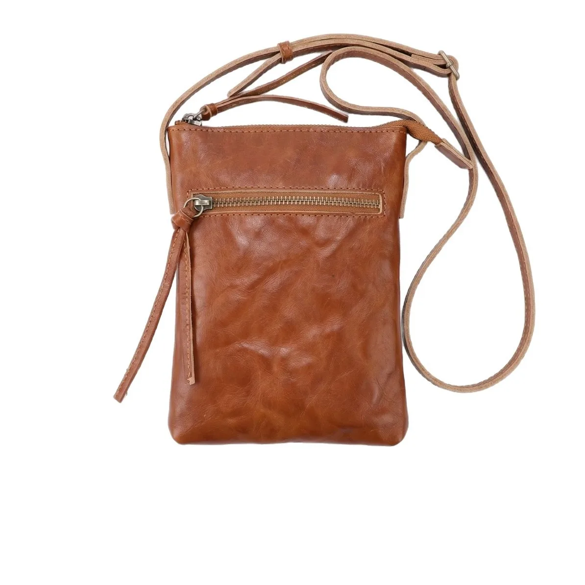 Handmade Vegetable Tanned Cowhide Small Crossbody Purse, Distressed Wrinkled Leather Phone Bag for Cards Keys Daily Essentials
Handmade Vegetable Tanned Cowhide Small Crossbody Purse, Distressed Wrinkled Leather Phone Bag for Cards Keys Daily Essentials