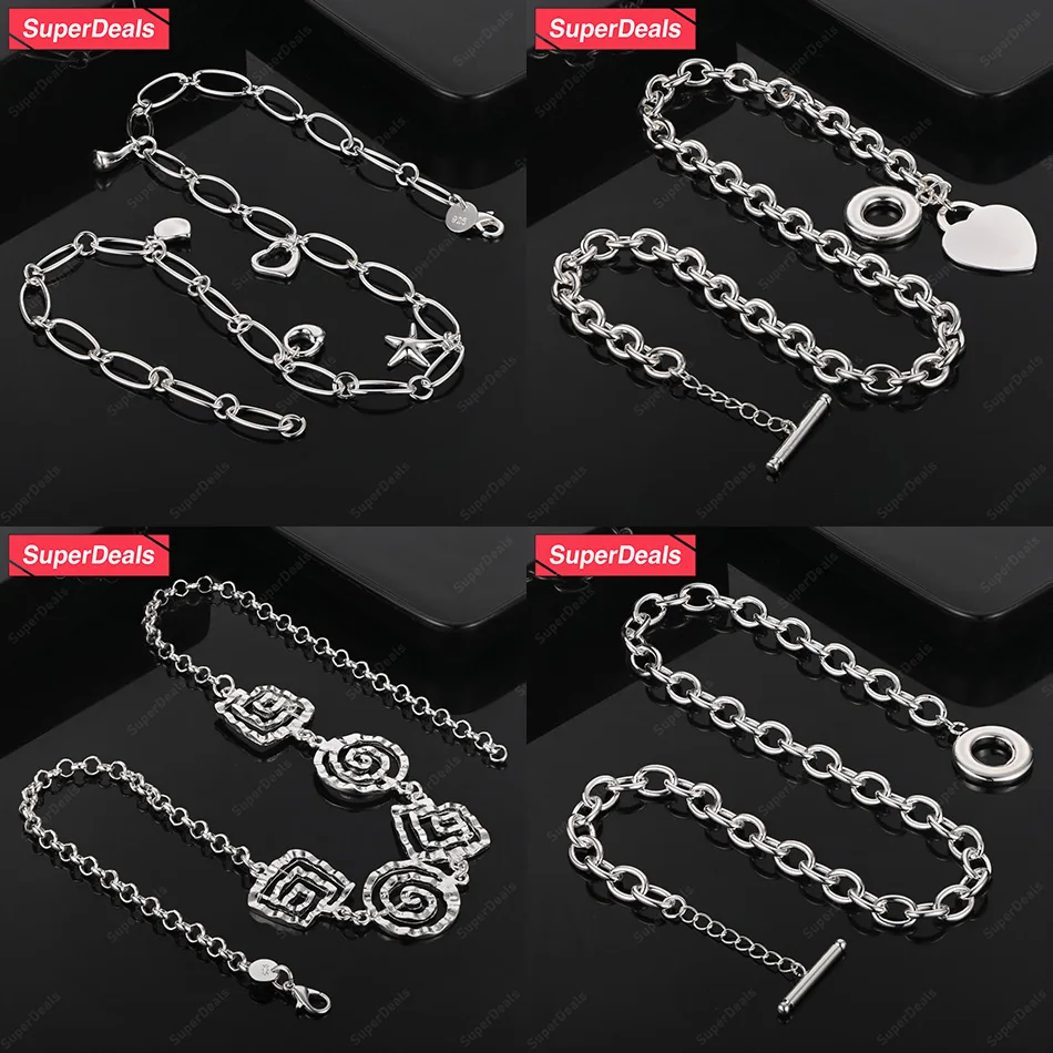 SuperDeals 925 Sterling Silver Heart Starfish Square Spiral OT Buckle Necklace Fashion Personality Jewelry Birthday Party Gift
SuperDeals 925 Sterling Silver Heart Starfish Square Spiral OT Buckle Necklace Fashion Personality Jewelry Birthday Party Gift