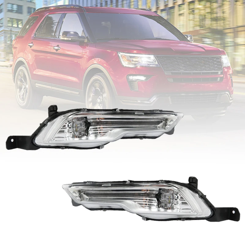 Для Ford Explorer Sport 2018 2019 Fusion Mondeo 2017 2018 2019 Автомобильный светодиодный передний бампер Противотуманная фара DRL дневного света
Для Ford Explorer Sport 2018 2019 Fusion Mondeo 2017 2018 2019 Автомобильный светодиодный передний бампер Противотуманная фара DRL дневного света