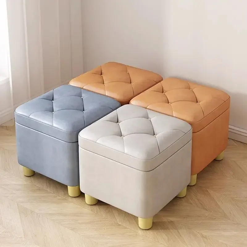 Creative Jelly Bean Stool Household Leather Ottoman Living Room Sofa Pedal Modern Doorway Shoe Stool Stylish Footrest
Creative Jelly Bean Stool Household Leather Ottoman Living Room Sofa Pedal Modern Doorway Shoe Stool Stylish Footrest