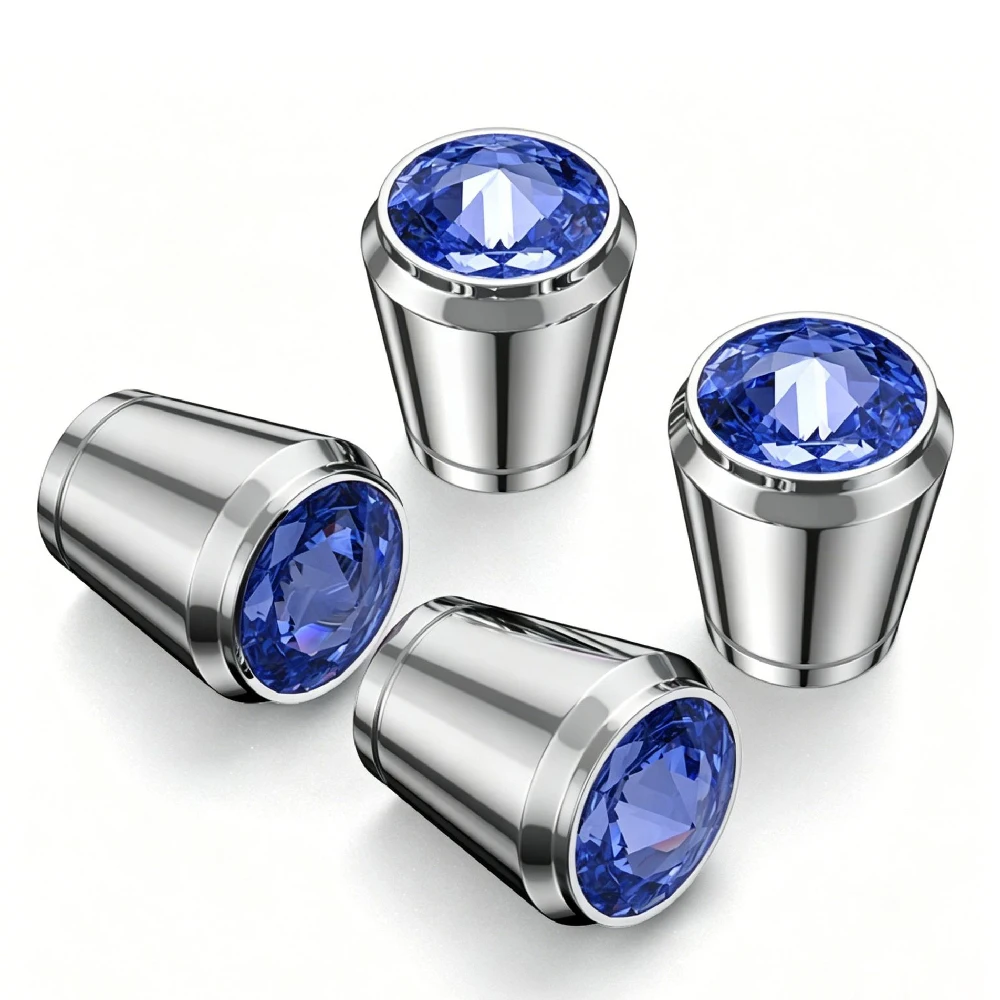 4pcs Inlaid Rhinestone Tire Valve Stem Caps,Universal Standard Size Wheel Air Valve Covers,Dust & Water Proof Tyre Protector
4pcs Inlaid Rhinestone Tire Valve Stem Caps,Universal Standard Size Wheel Air Valve Covers,Dust & Water Proof Tyre Protector