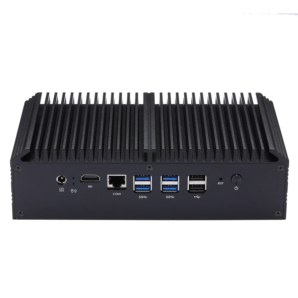 QOTOM Mini PC Quad Core i3-8130U/i5-8250U Computer Processor Q838GE/Q858GE Firewall Multi-function Home Router Pfsense
QOTOM Mini PC Quad Core i3-8130U/i5-8250U Computer Processor Q838GE/Q858GE Firewall Multi-function Home Router Pfsense