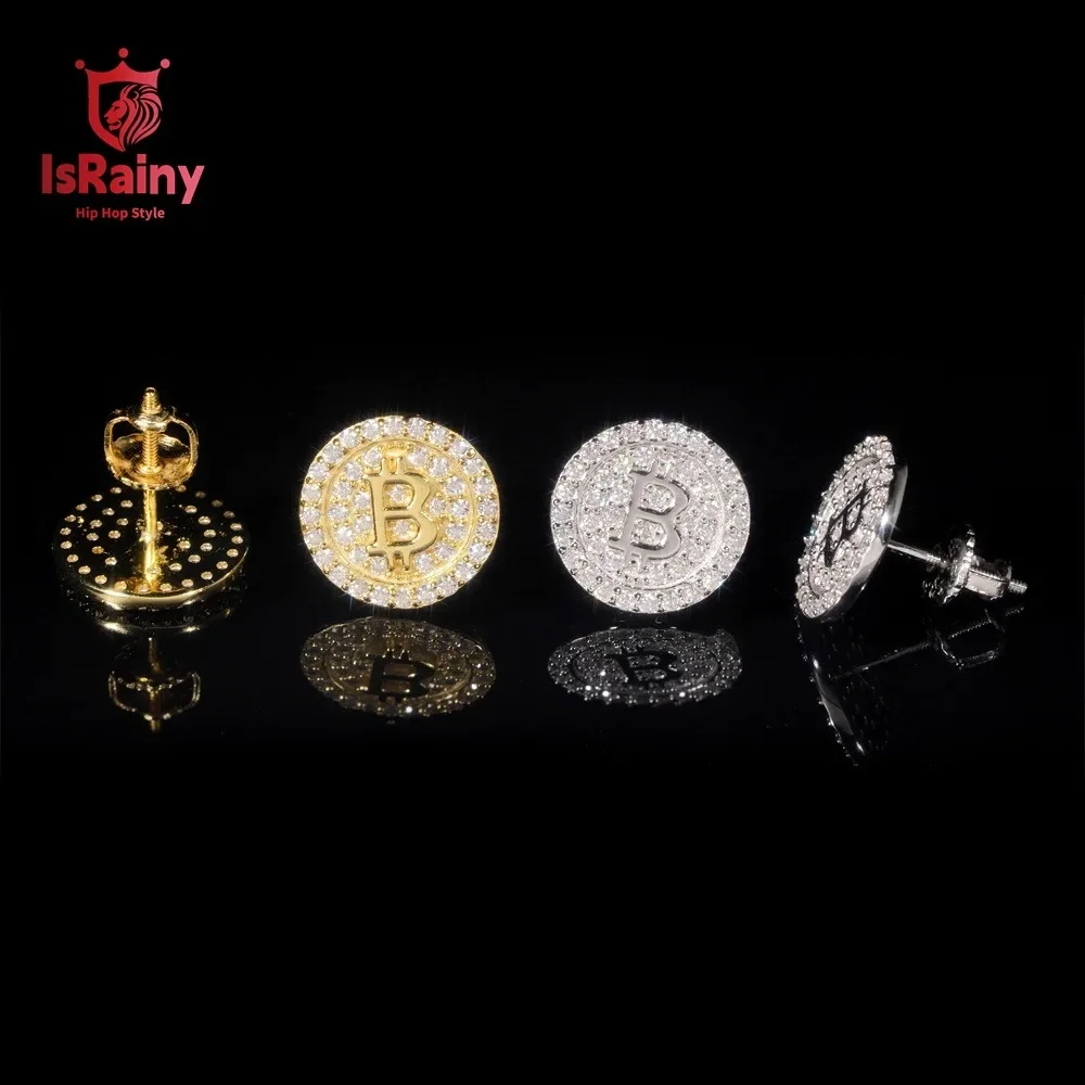 IsRainy Hip Hop Rock VVS1 D Real GRA Moissanite Stud Earrings 925 Sterling Silver Screw Ear Stud Fine Jewelry Diamonds Pass Test
IsRainy Hip Hop Rock VVS1 D Real GRA Moissanite Stud Earrings 925 Sterling Silver Screw Ear Stud Fine Jewelry Diamonds Pass Test