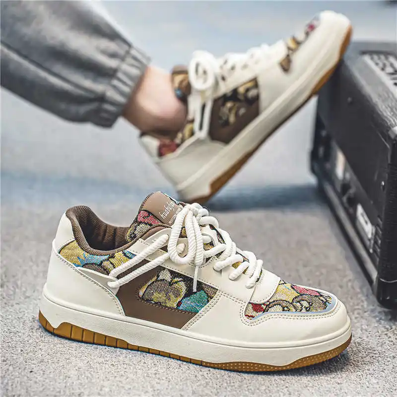 Осенняя мужская домашняя обувь на плоской подошве для тренировок, скейтборда, тенниса, мужские кроссовки для бега, спортивные кроссовки высшего качества, новые закуски
Осенняя мужская домашняя обувь на плоской подошве для тренировок, скейтборда, тенниса, мужские кроссовки для бега, спортивные кроссовки высшего качества, новые закуски