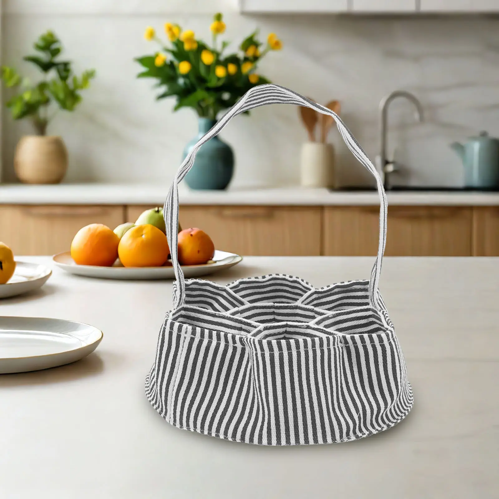 2Pcs Canvas Egg Collection Basket Farmhouse Design Divided Structure Prevents Collisions for Chicken Eggs Gathering Storage
2Pcs Canvas Egg Collection Basket Farmhouse Design Divided Structure Prevents Collisions for Chicken Eggs Gathering Storage