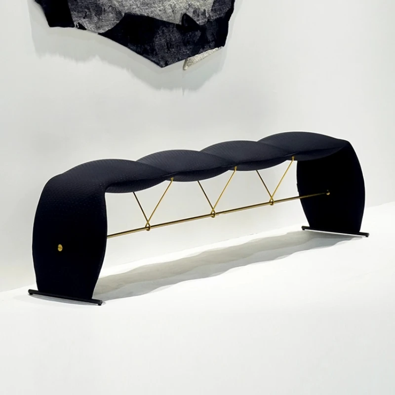 Bench change shoes bedside stool door home light luxury high sense
Bench change shoes bedside stool door home light luxury high sense