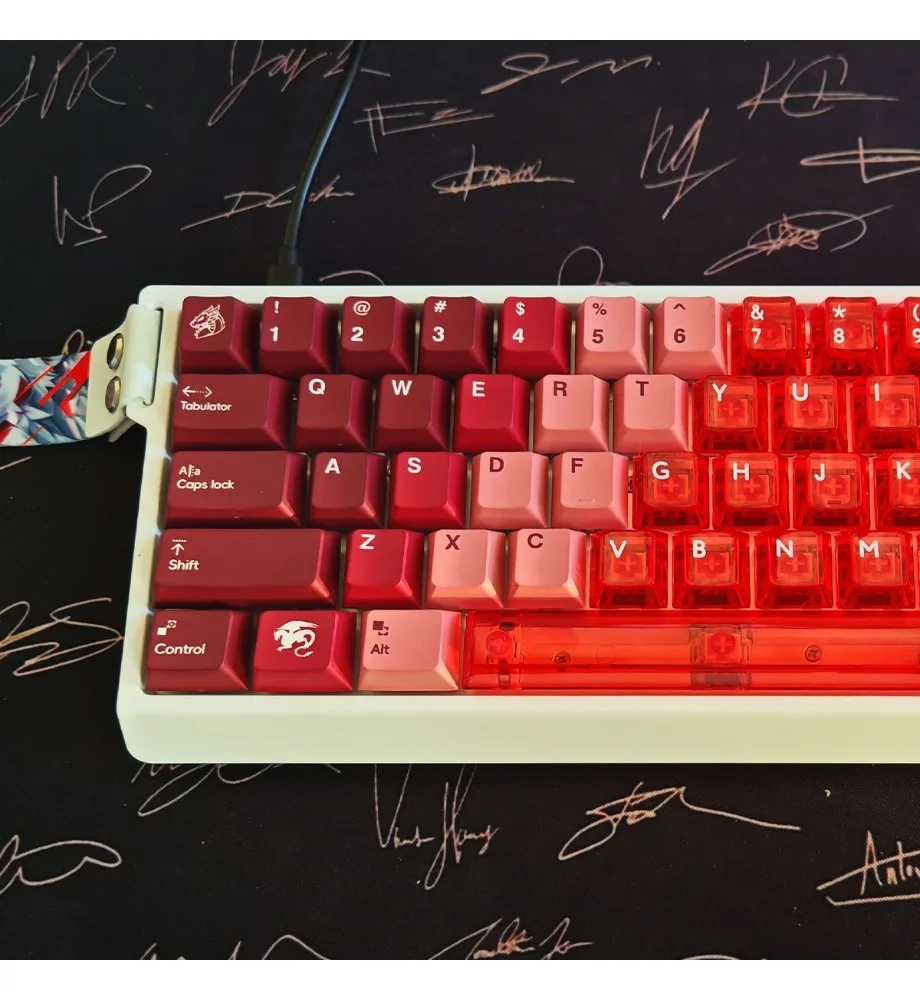 New snow mountain gradual change blue/pink/red/green/purple mechanical keyboard keycap PBT hot sublimation personality
New snow mountain gradual change blue/pink/red/green/purple mechanical keyboard keycap PBT hot sublimation personality