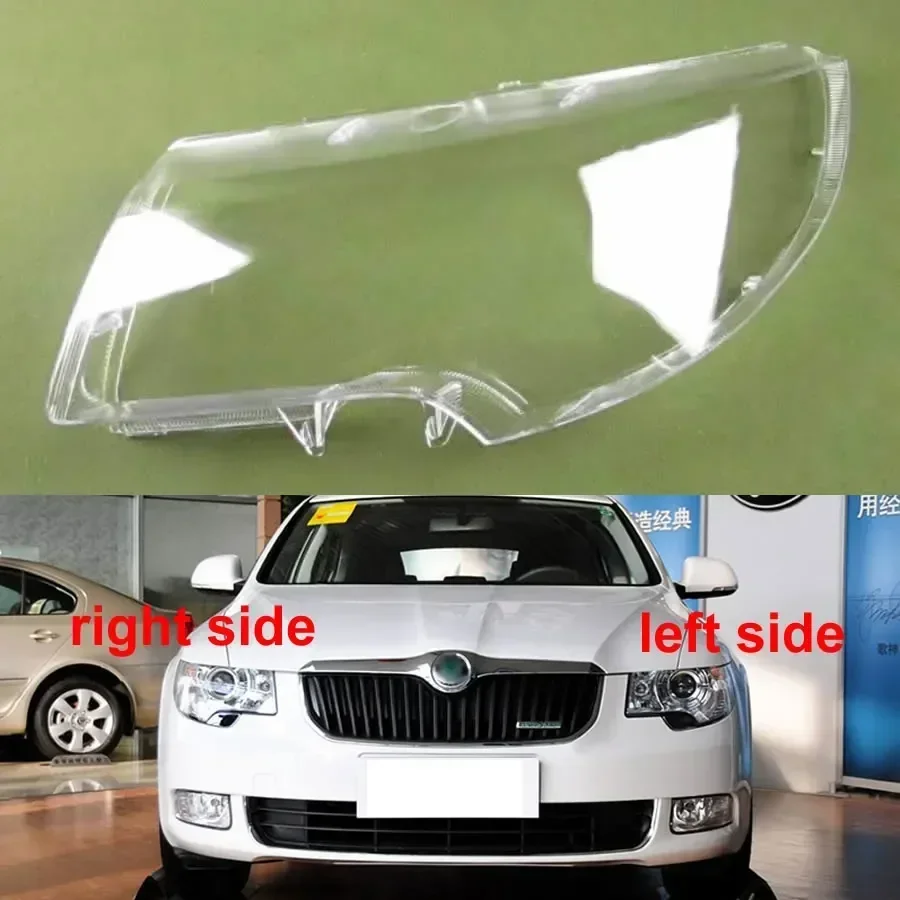For Skoda Superb 2009-2013 Front Headlight Cover Transparent Lampshade Headlamp Shell Lens Plexiglass Auto Replacement Parts
For Skoda Superb 2009-2013 Front Headlight Cover Transparent Lampshade Headlamp Shell Lens Plexiglass Auto Replacement Parts